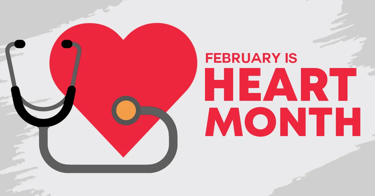 february heart month