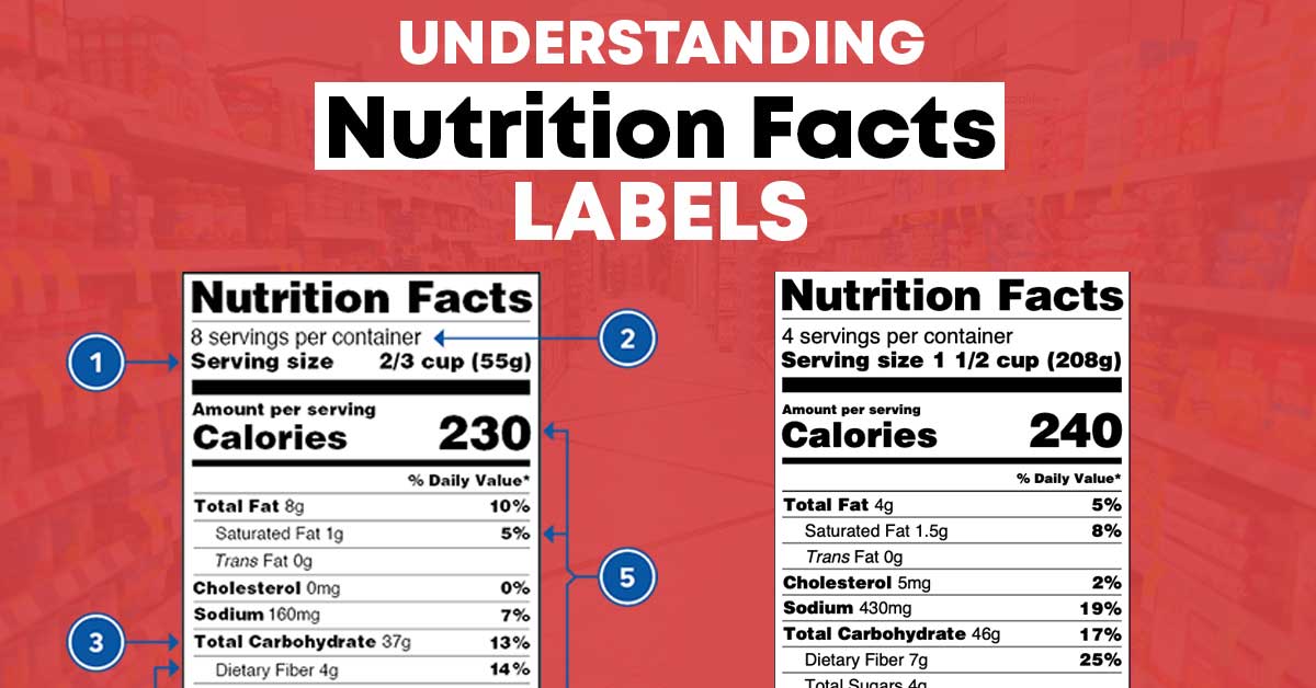nutrition fact labels