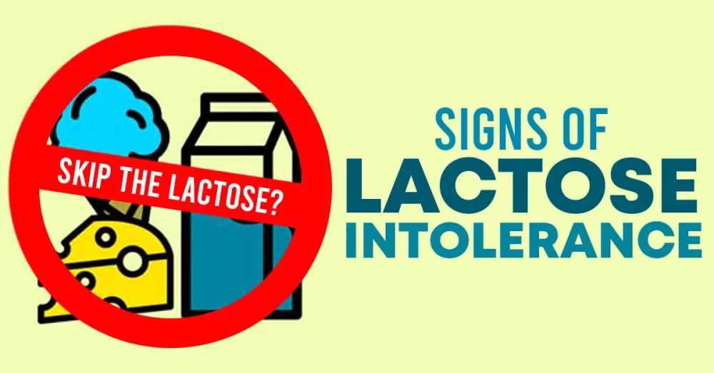 signs of lactose intolerance