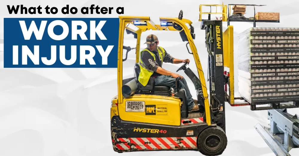 what should you do after a work injury in Minnesota